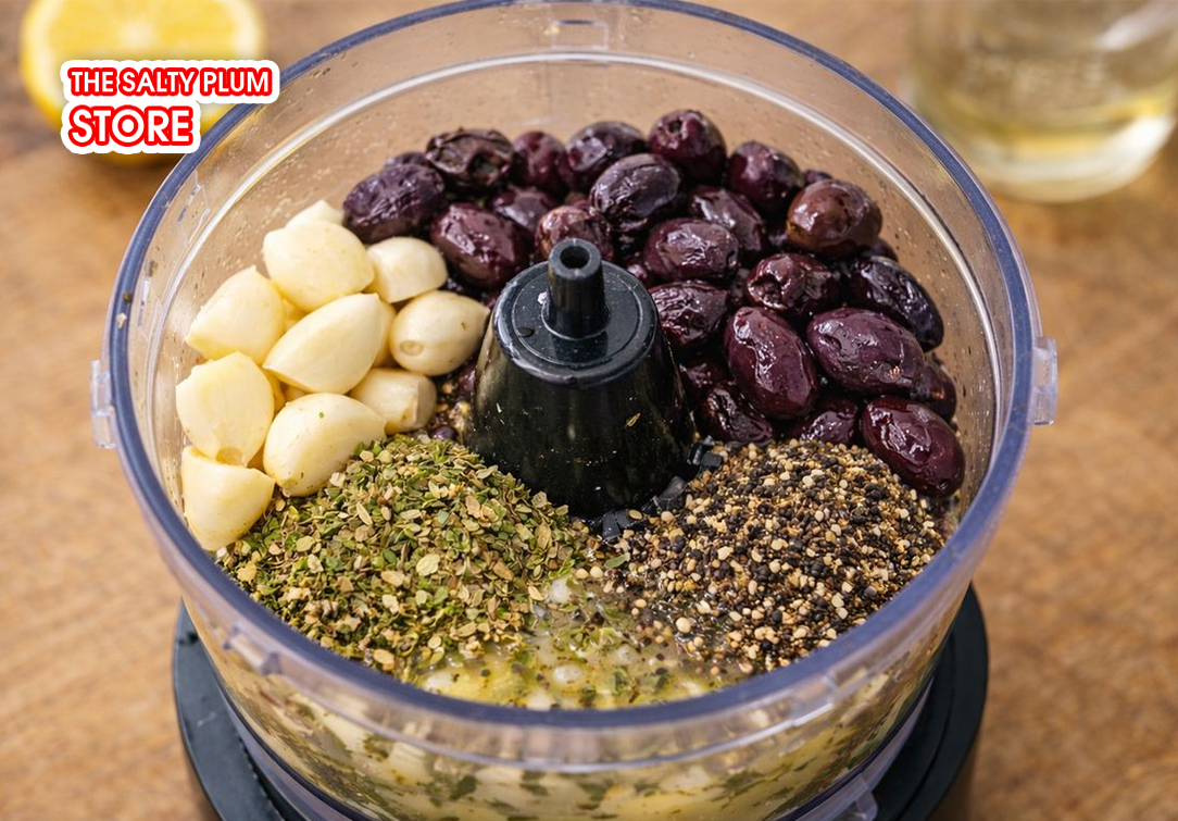 Add seasonings and oil