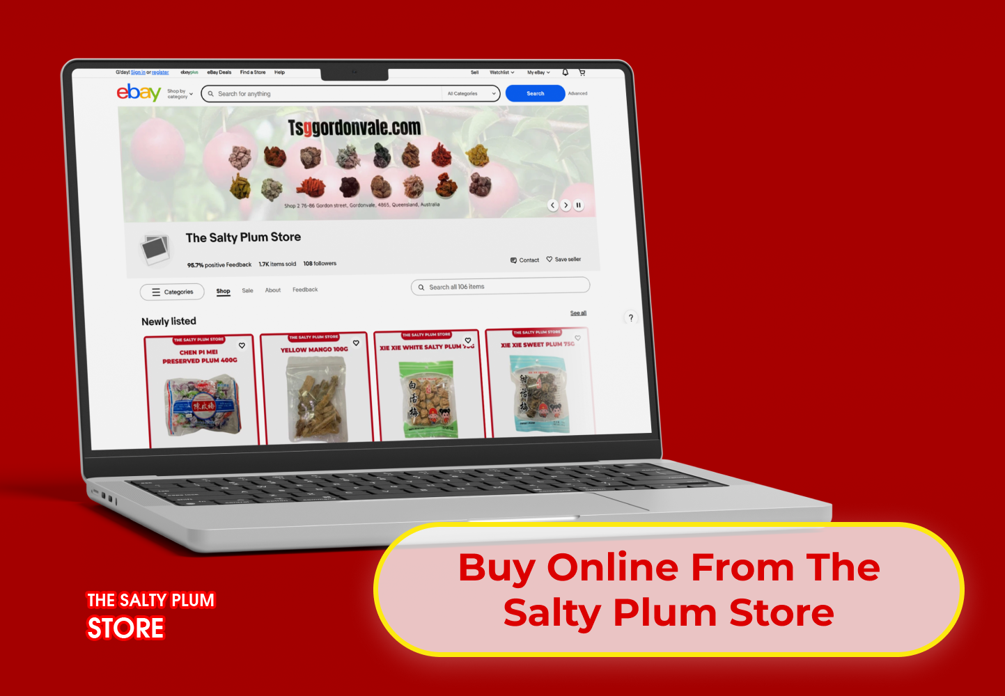 Buy Online from The Salty Plum Store