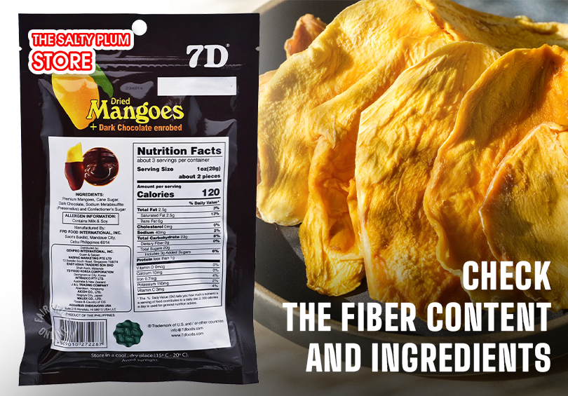 Check the Fiber Content and Ingredients
