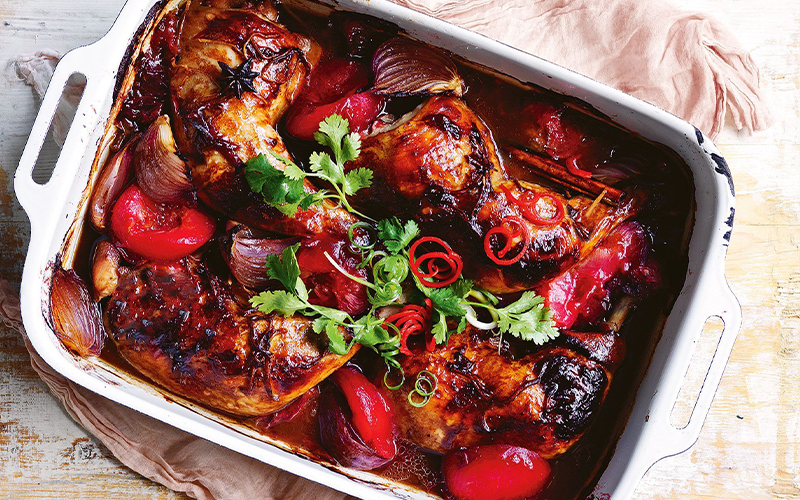  Chicken with Salted Plum Sauce