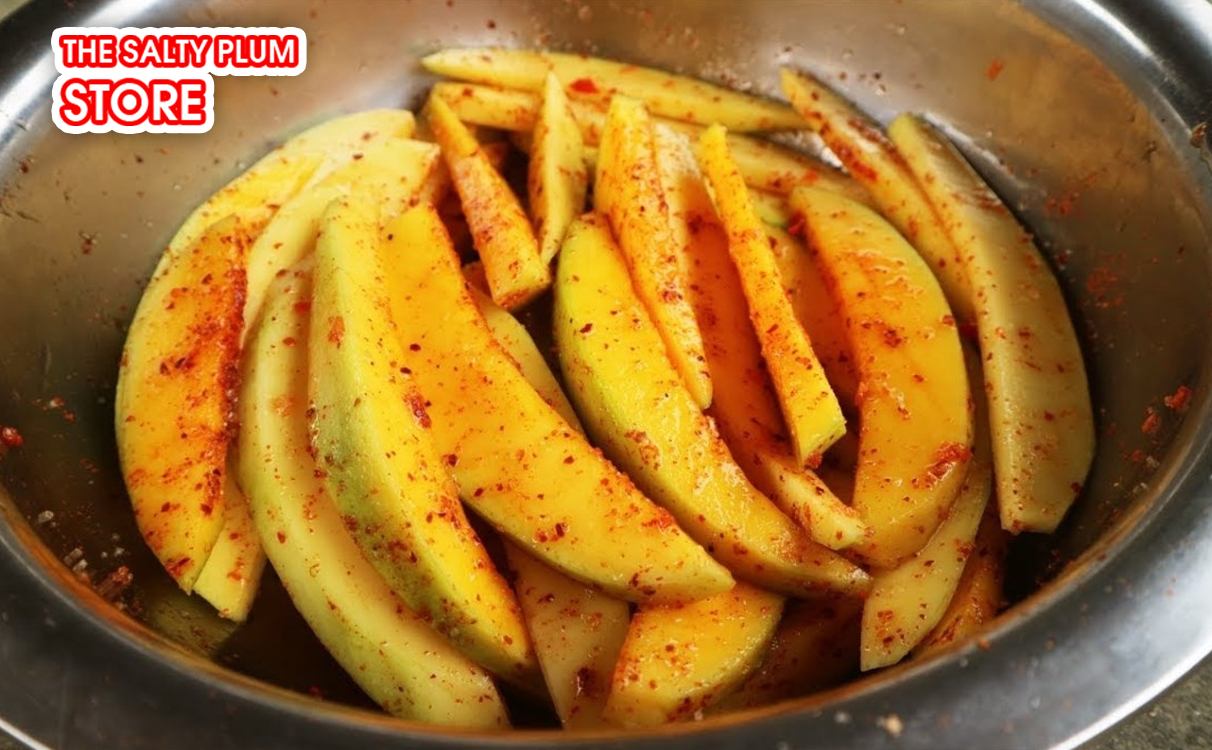 Coat the Mango Slices