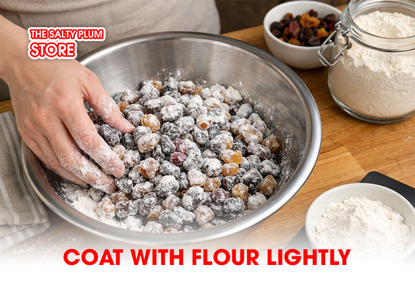 Coat with Flour Lightly