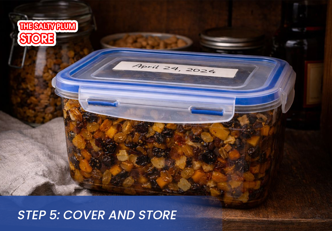 Step 5: Cover and Store