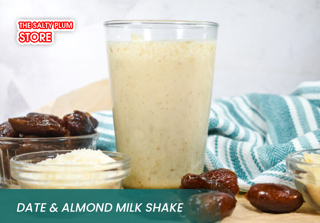 Date & Almond Milk Shake