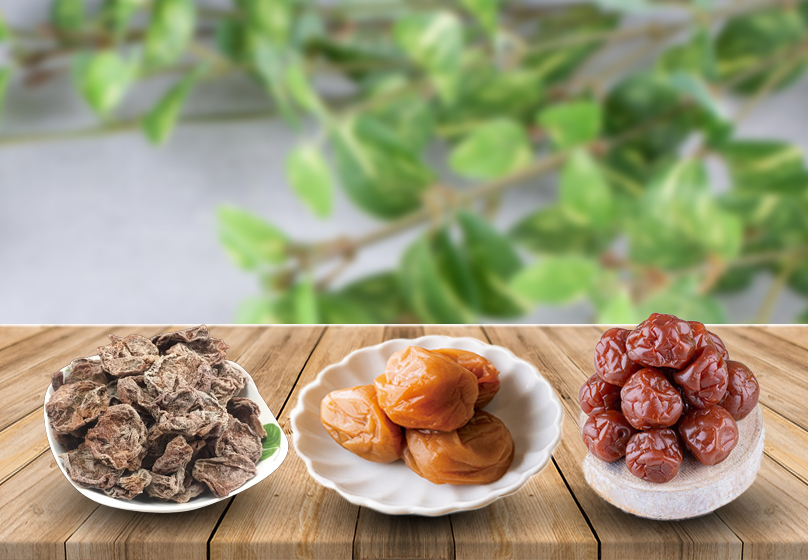 Different Types of Salted Plums