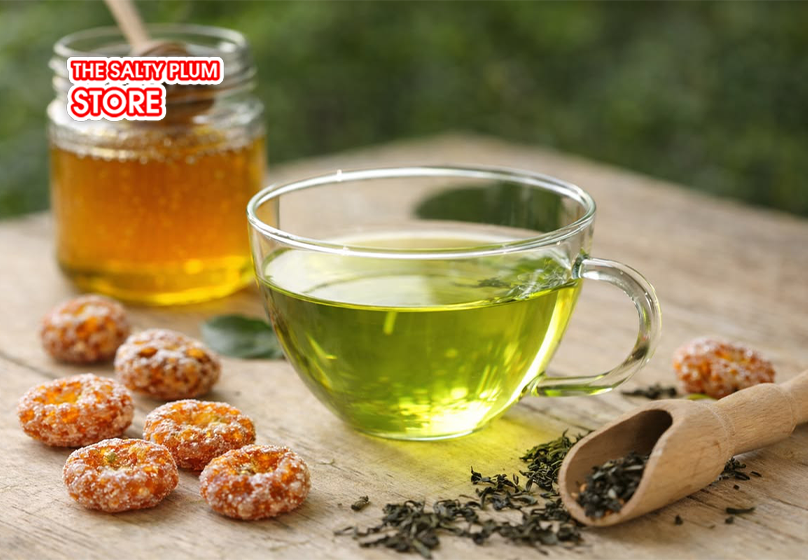 Dried Kumquat Green Tea Blend