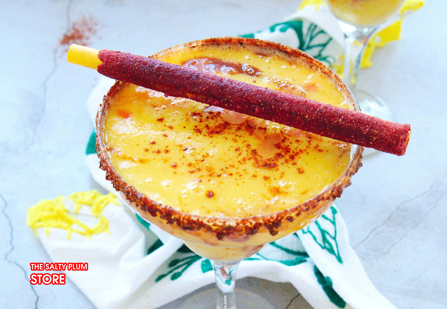 Dried mango for cocktails