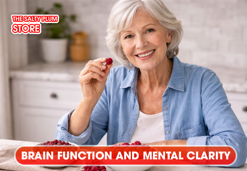 dried raspberry benefits help Brain Function and Mental Clarity
