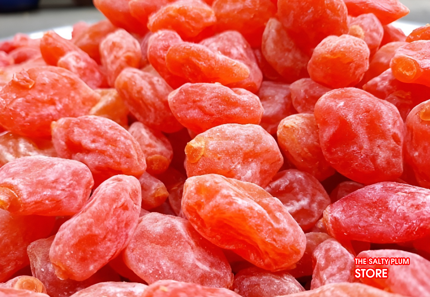 Eating Salty Plums as a Daily Snack