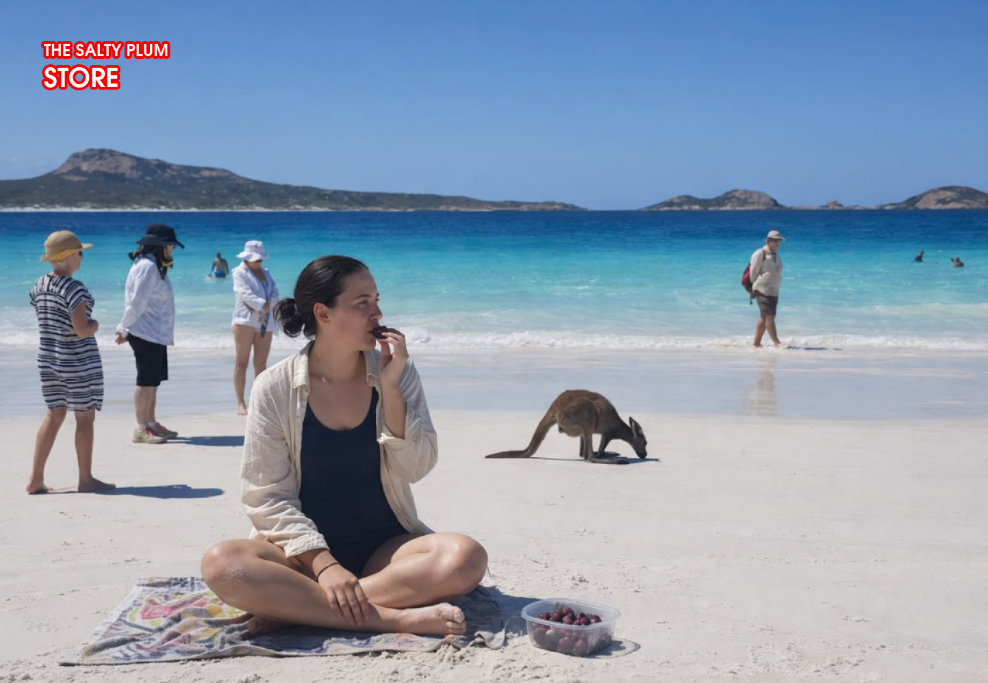 Enjoy Salty Plum at lucky bay