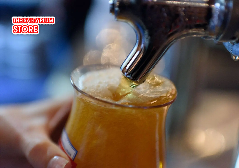 Enjoy salty plum beer