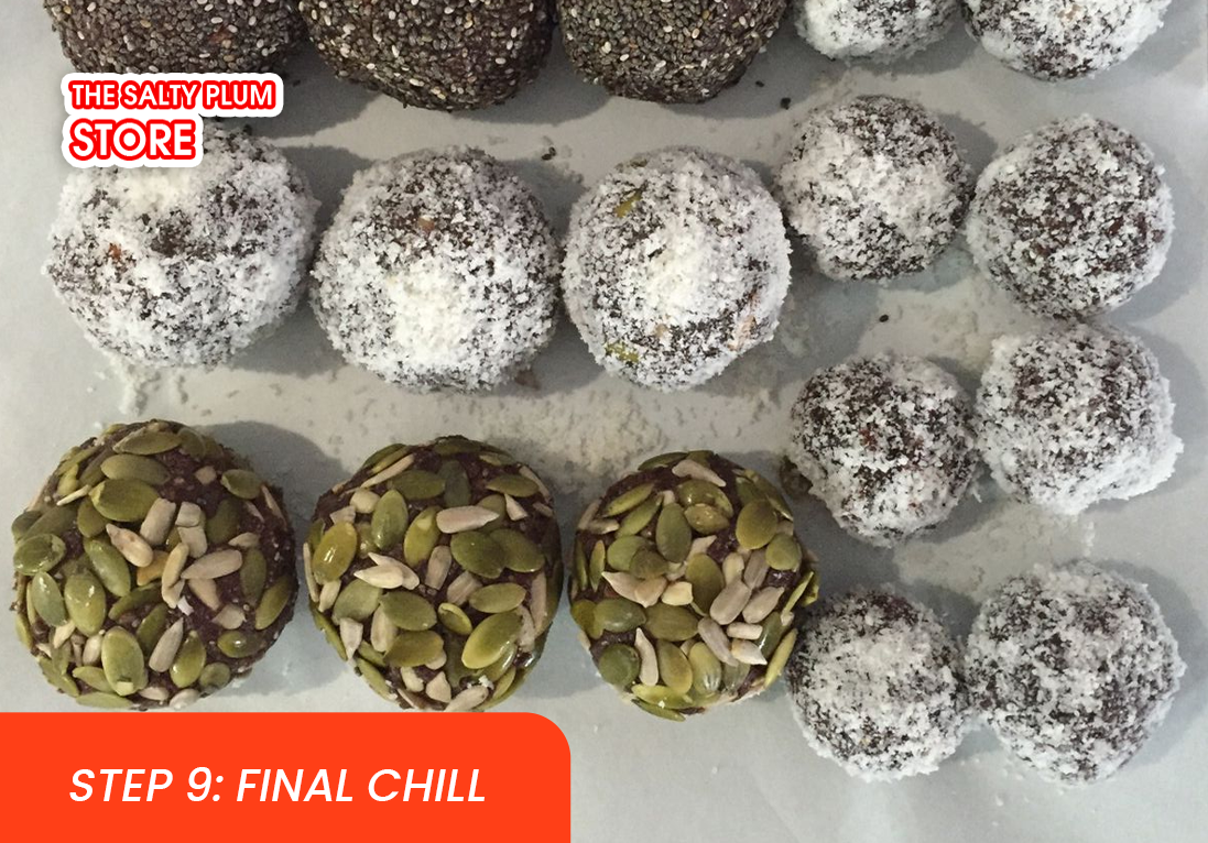 Final chill the dried fruit energy balls 