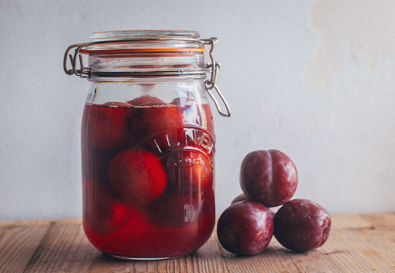 For Brined or Fermented Plums