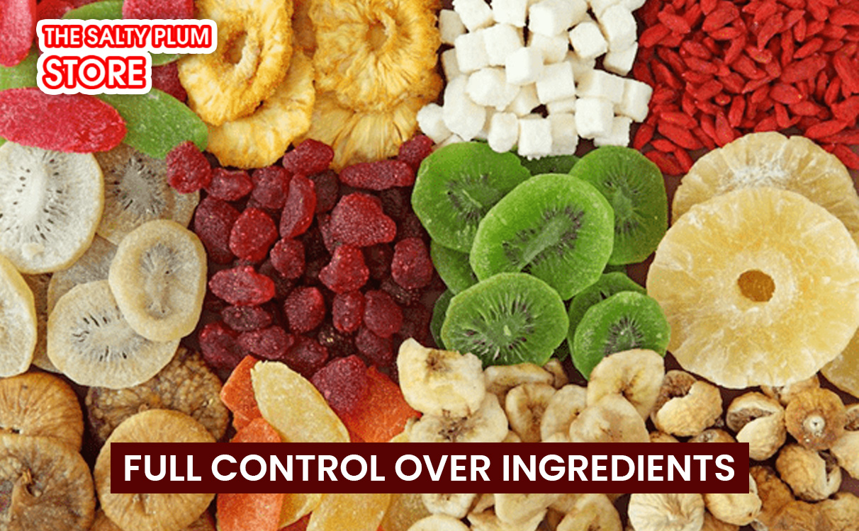 Full Control Over Ingredients
