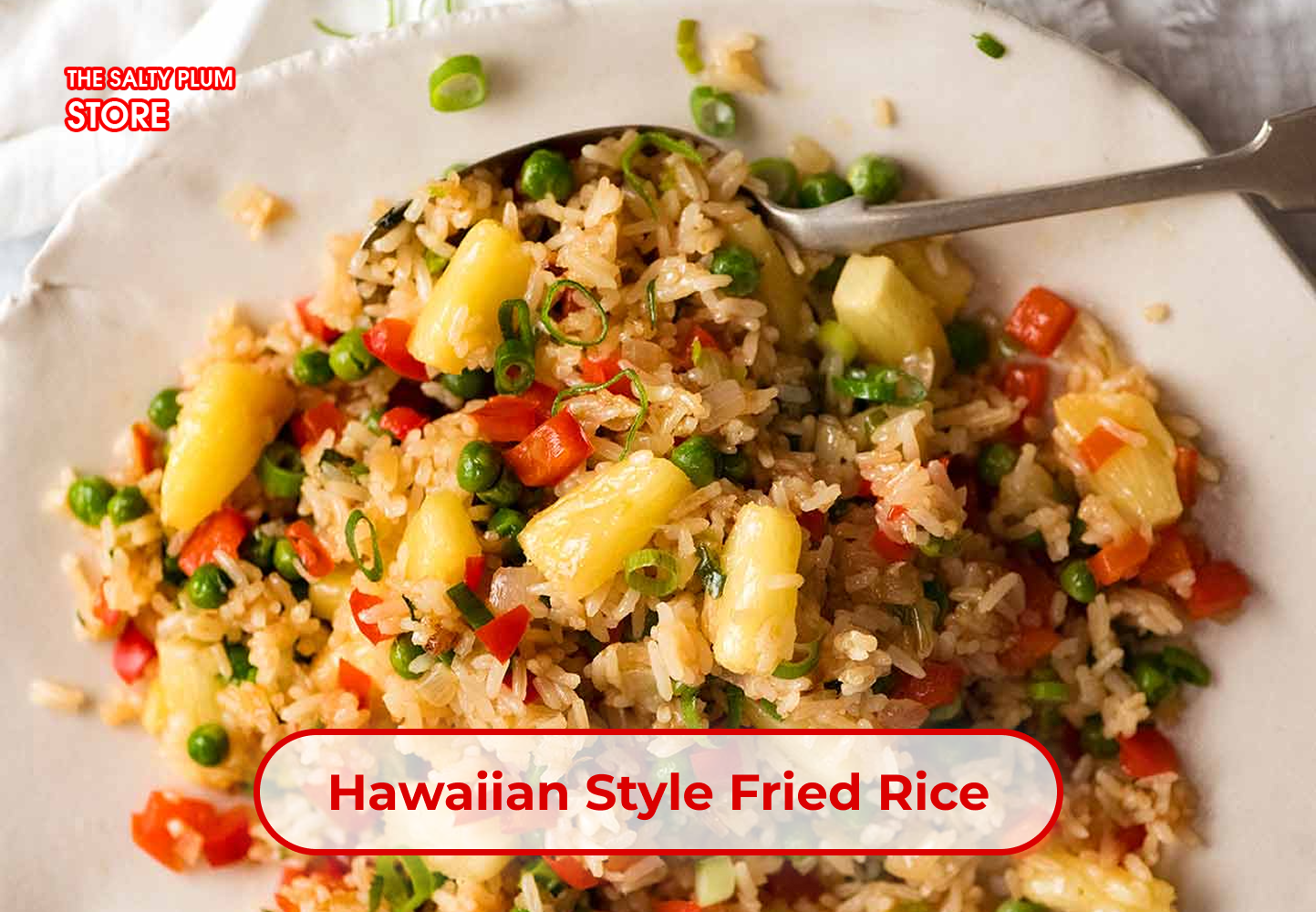 Hawaiian-Style Fried Rice is one of the dried pineapple recipe ideas