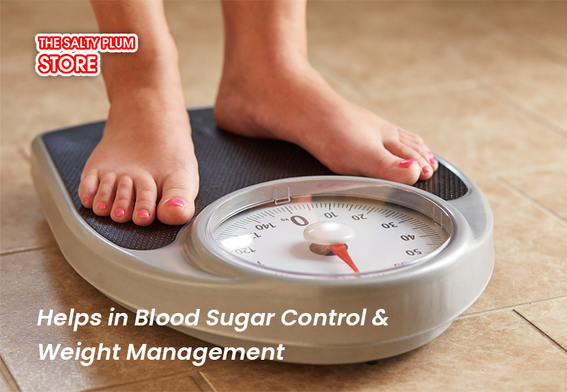 Helps in Blood Sugar Control & Weight Management