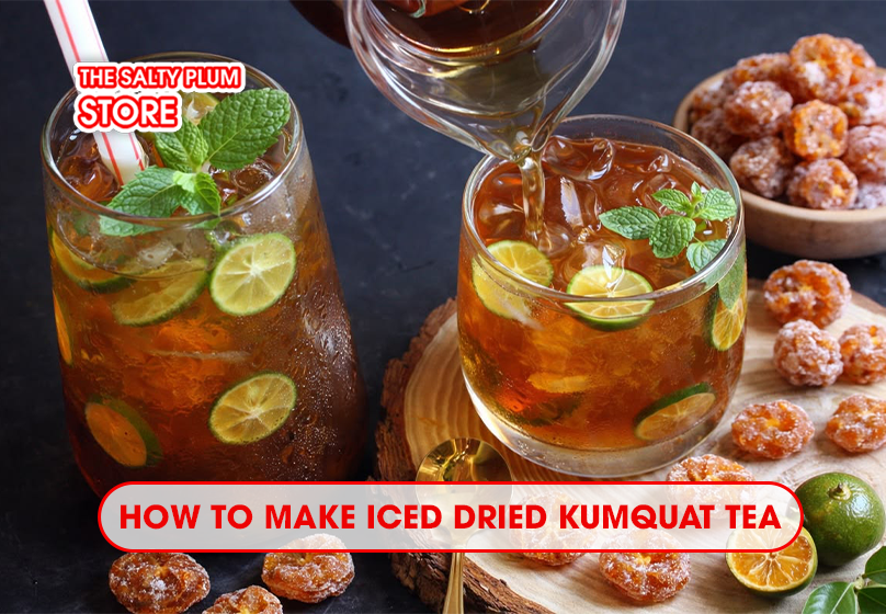 How to Make Iced Dried Kumquat Tea