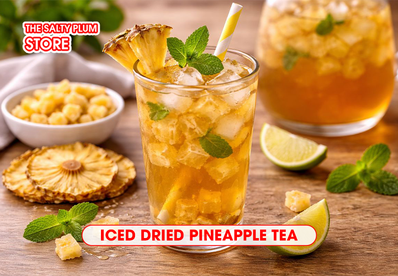 Iced Dried Pineapple Tea