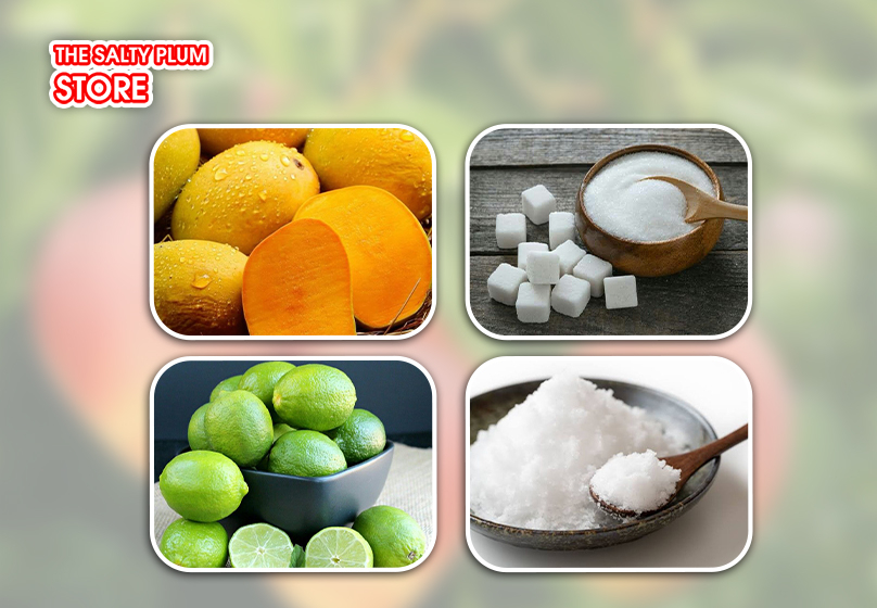 Ingredients for Dried Mango Candy