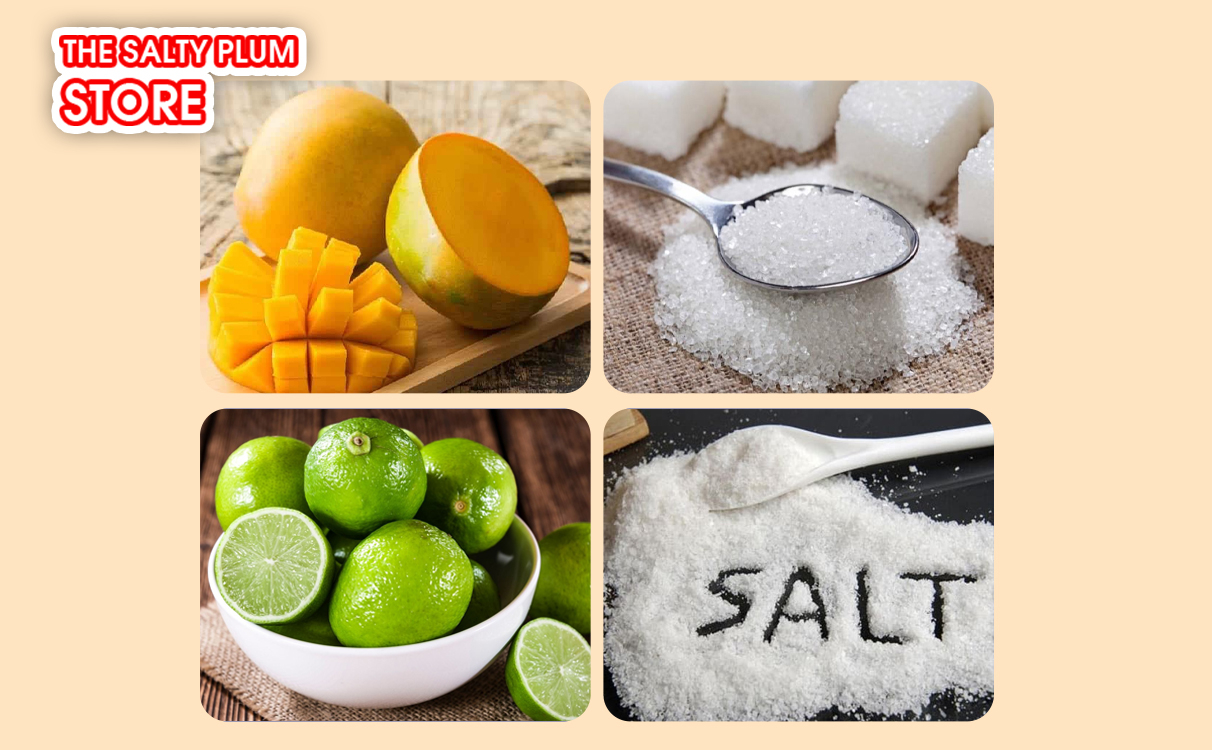 Ingredients Needed for Dried Mango Roll