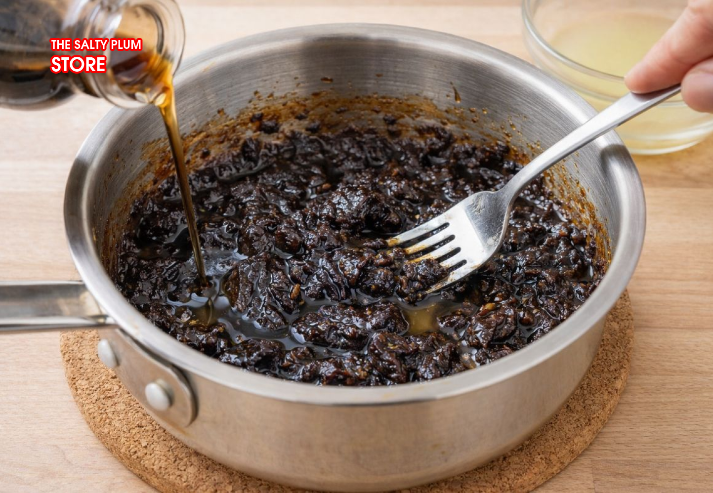 Mash and flavor the filling