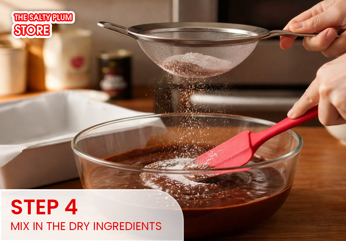 Step 4: Mix in the Dry Ingredients