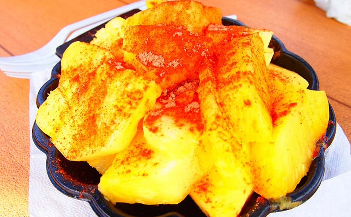 Sprinkled on Fresh Fruit