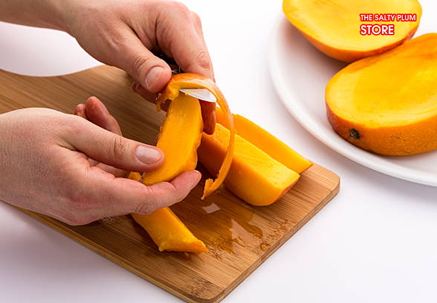 Step 1: Prepare the Mangoes