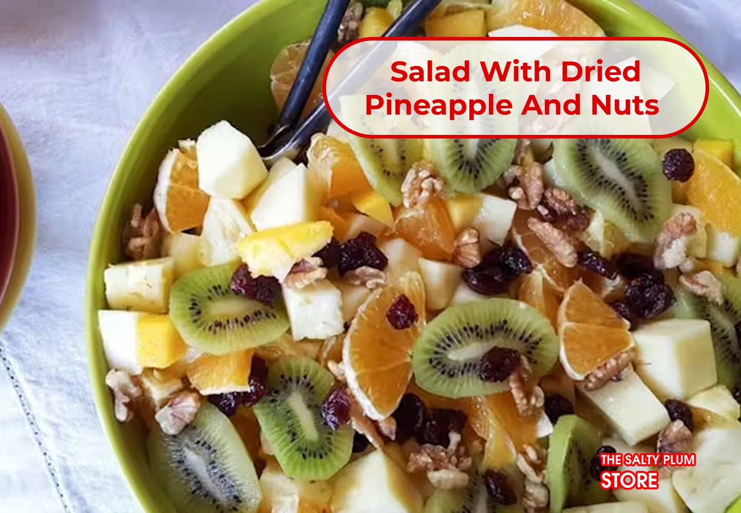 Salad with Dried Pineapple and Nuts  is one of the dried pineapple recipe ideas