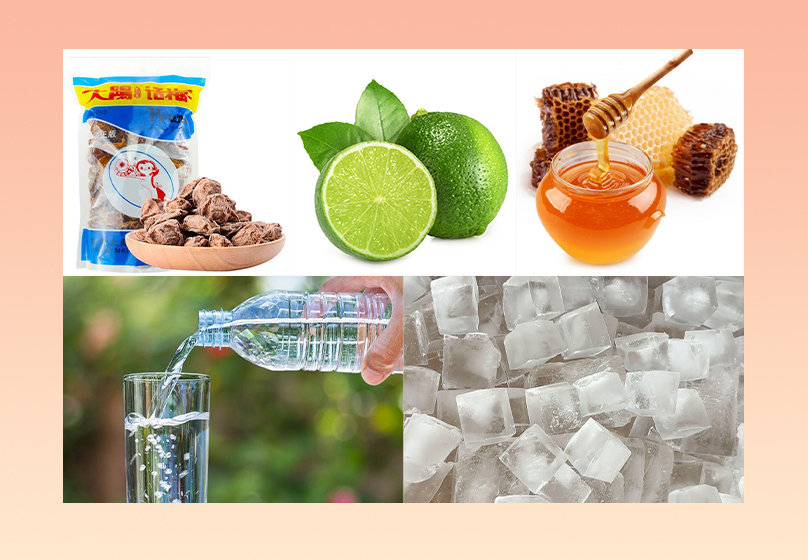 Salty Plum-Infused Lemonade