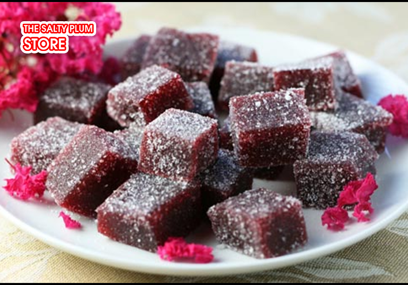 Soft Chewy Prune Candy Squares