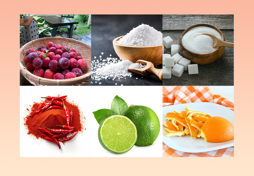 Spicy Chili-Salted Plums