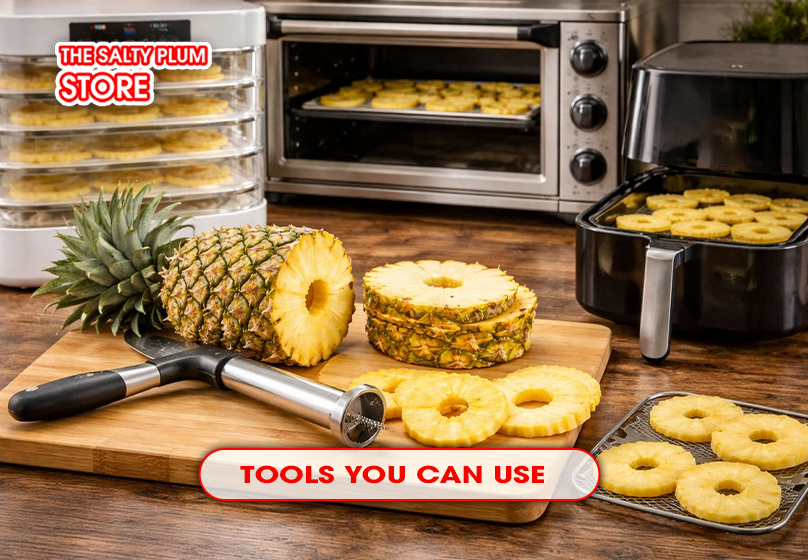 tools for Dried Pineapple Recipe