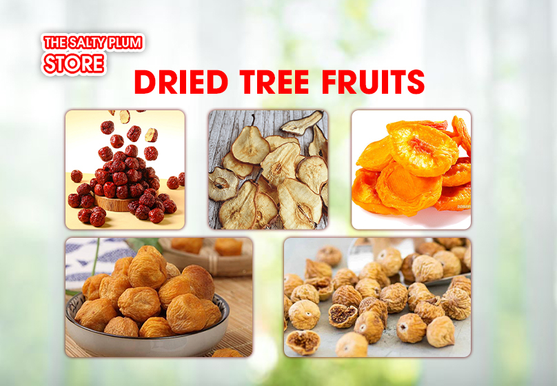 Dried tree fruits