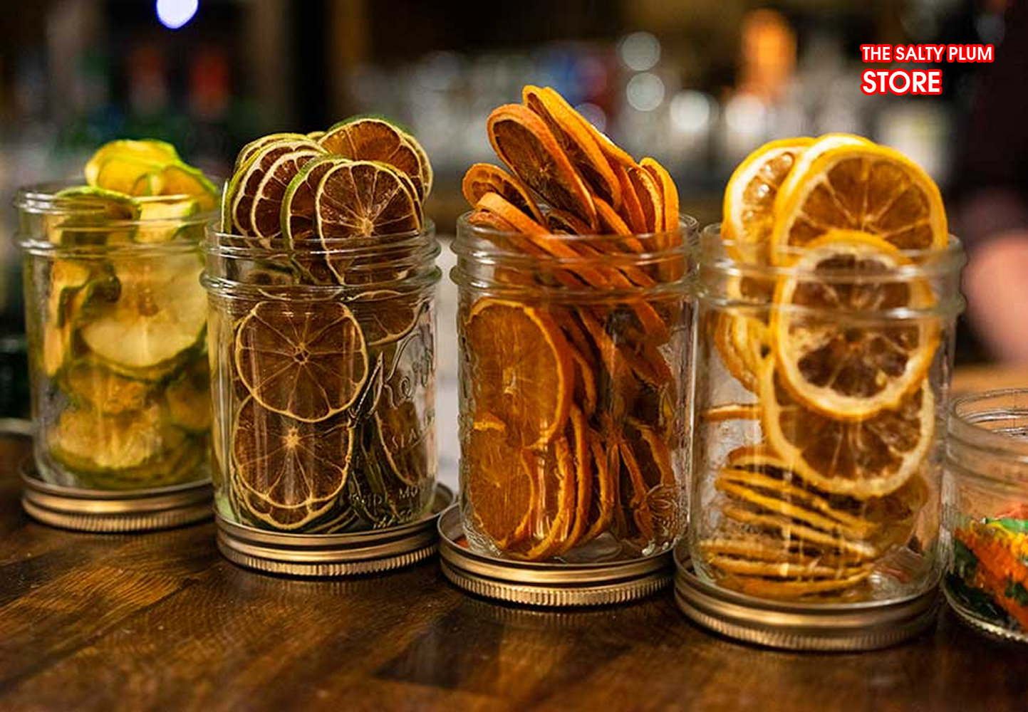 Use dried fruit as a garnish