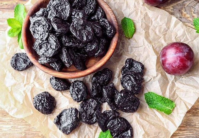 What are salted preserved plums?