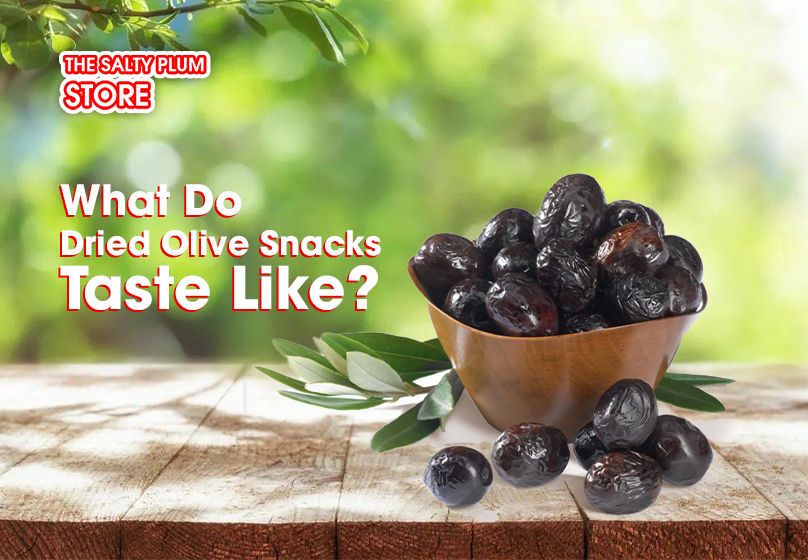 What Do Dried Olive Snacks Taste Like?