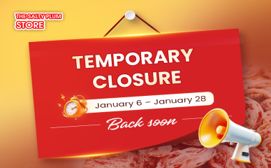 Temporary Store Closure Notice: January 6 – January 28