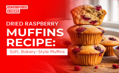 Dried Raspberry Muffins Recipe: Soft, Bakery-Style Muffins