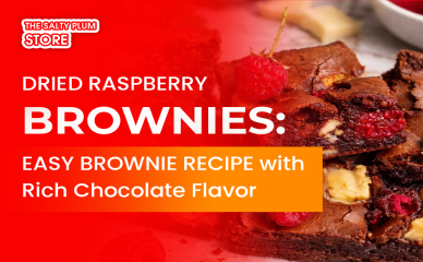 Dried Raspberry Brownies: Easy Brownie Recipe with Rich Chocolate Flavor