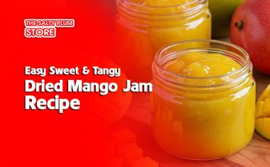 Easy Sweet & Tangy Dried Mango Jam Recipe
