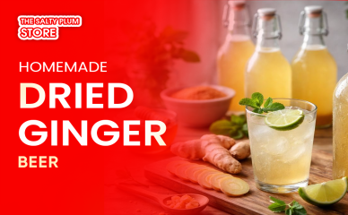 Homemade Dried Ginger Beer: Simple Fermented Ginger Beer Using Dried Ginger