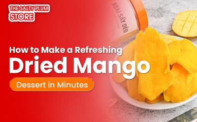 How to Make a Refreshing Dried Mango Dessert in Minutes