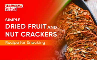 Simple Dried Fruit and Nut Crackers Recipe for Snacking